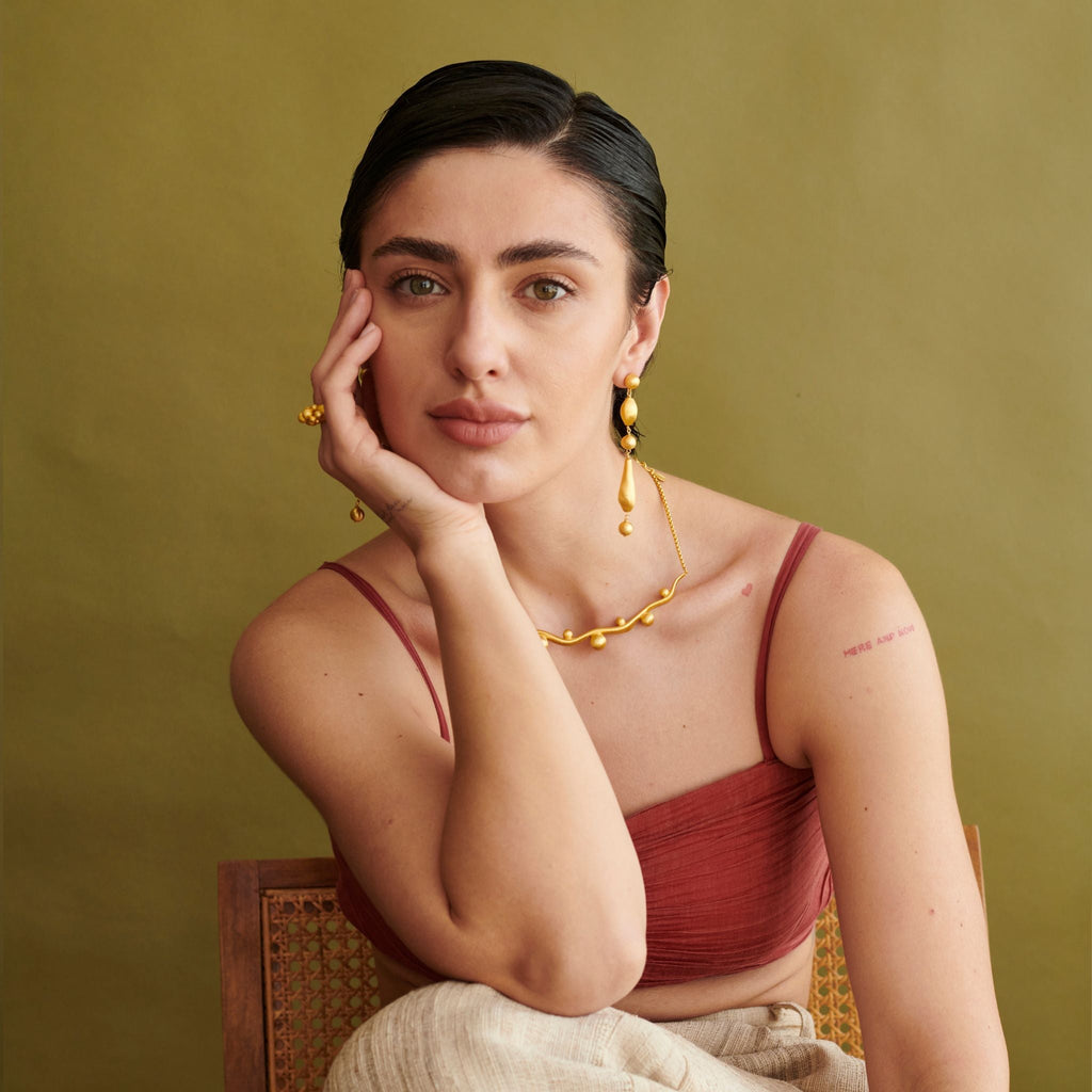 Perla Earring at Kamakhyaa by The Loom Art. This item is Danglers, Orbis by The Loom Art, Under $50