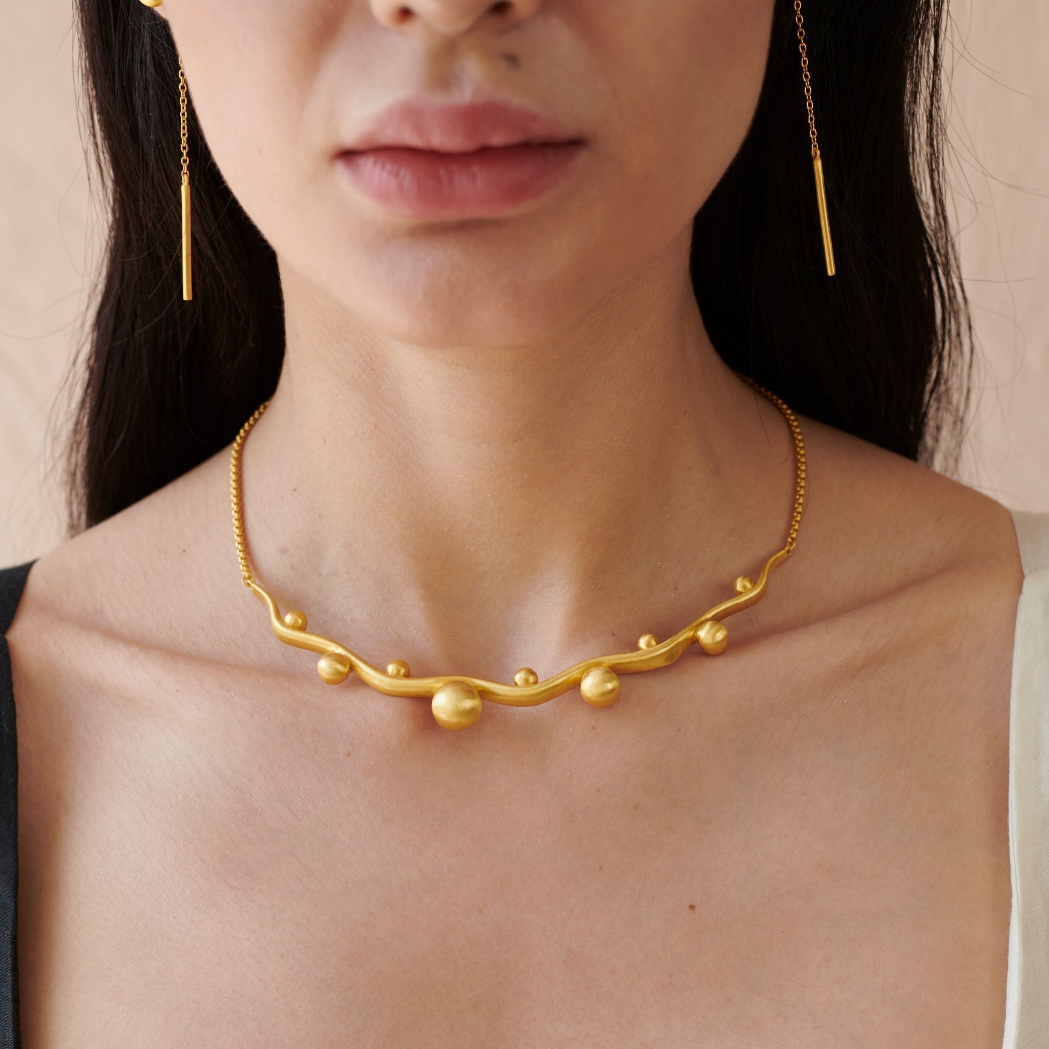 Perla Necklace at Kamakhyaa by The Loom Art. This item is Choker, Missing image, Necklaces, Orbis by The Loom Art, Under $50