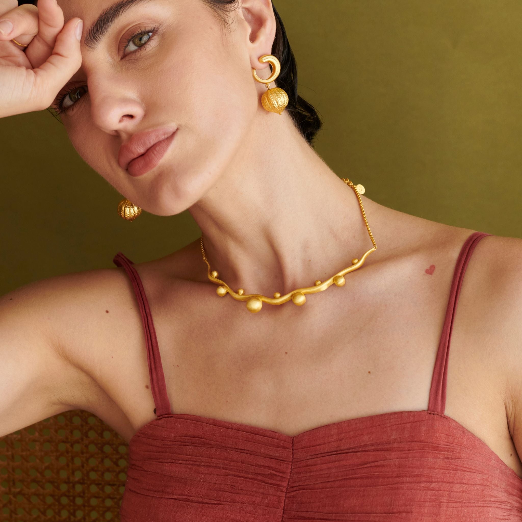 Perla Necklace at Kamakhyaa by The Loom Art. This item is Choker, Missing image, Necklaces, Orbis by The Loom Art, Under $50