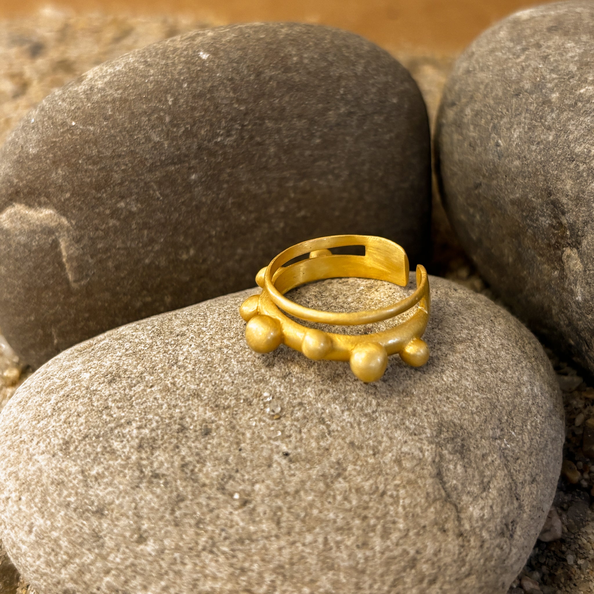 Perla Ring at Kamakhyaa by The Loom Art. This item is Band Rings, Missing image, Orbis by The Loom Art, Rings, Under $50