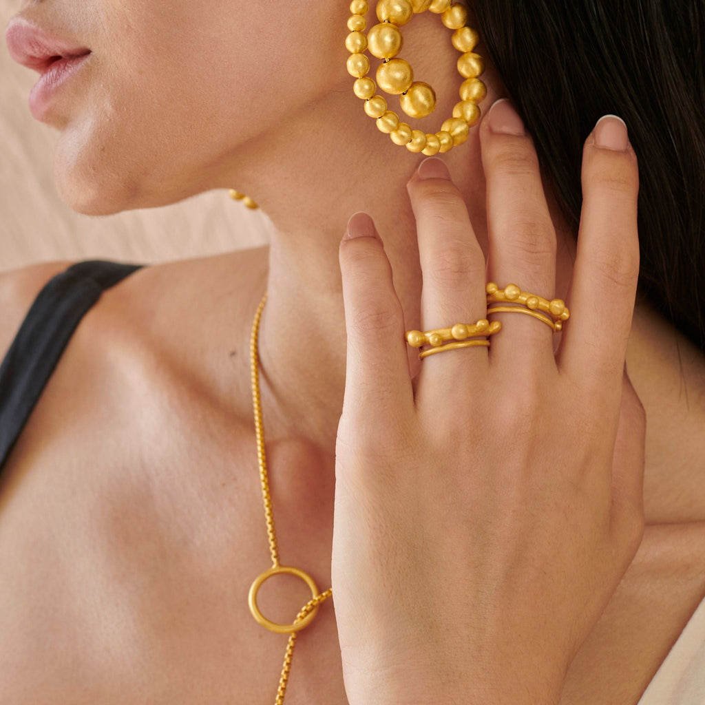 Perla Ring at Kamakhyaa by The Loom Art. This item is Band Rings, Missing image, Orbis by The Loom Art, Rings, Under $50