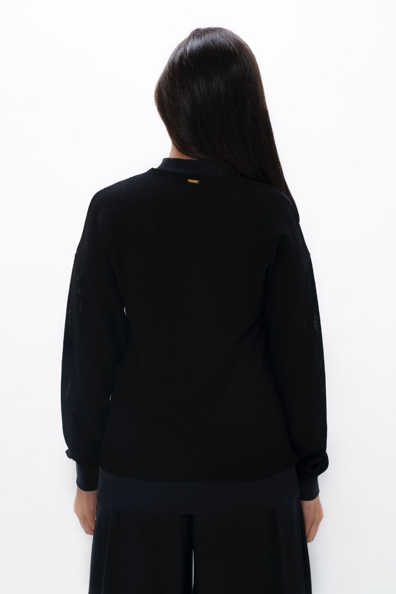 Philly - Cosy Sweater - Black Sand at Kamakhyaa by 1 People. This item is Made from Natural Materials