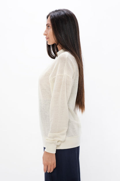 Philly - Cosy Sweater - Powder at Kamakhyaa by 1 People. This item is Made from Natural Materials