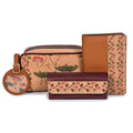 Pichhwai Art Utility Gift Set at Kamakhyaa by Green Hermitage. This item is A Walk in the Forest by Green Hermitage, Banana Leather, Under $50