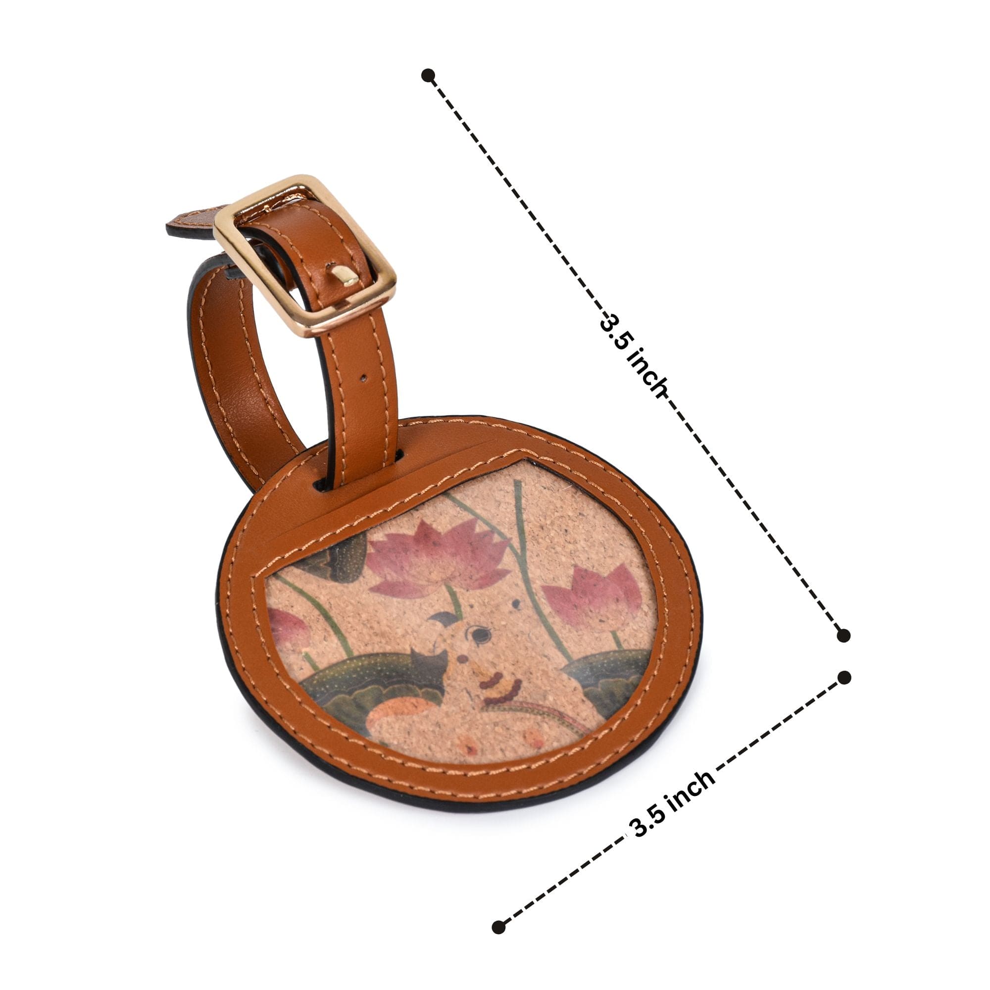 Pichhwai Art Utility Gift Set at Kamakhyaa by Green Hermitage. This item is A Walk in the Forest by Green Hermitage, Banana Leather, Under $50