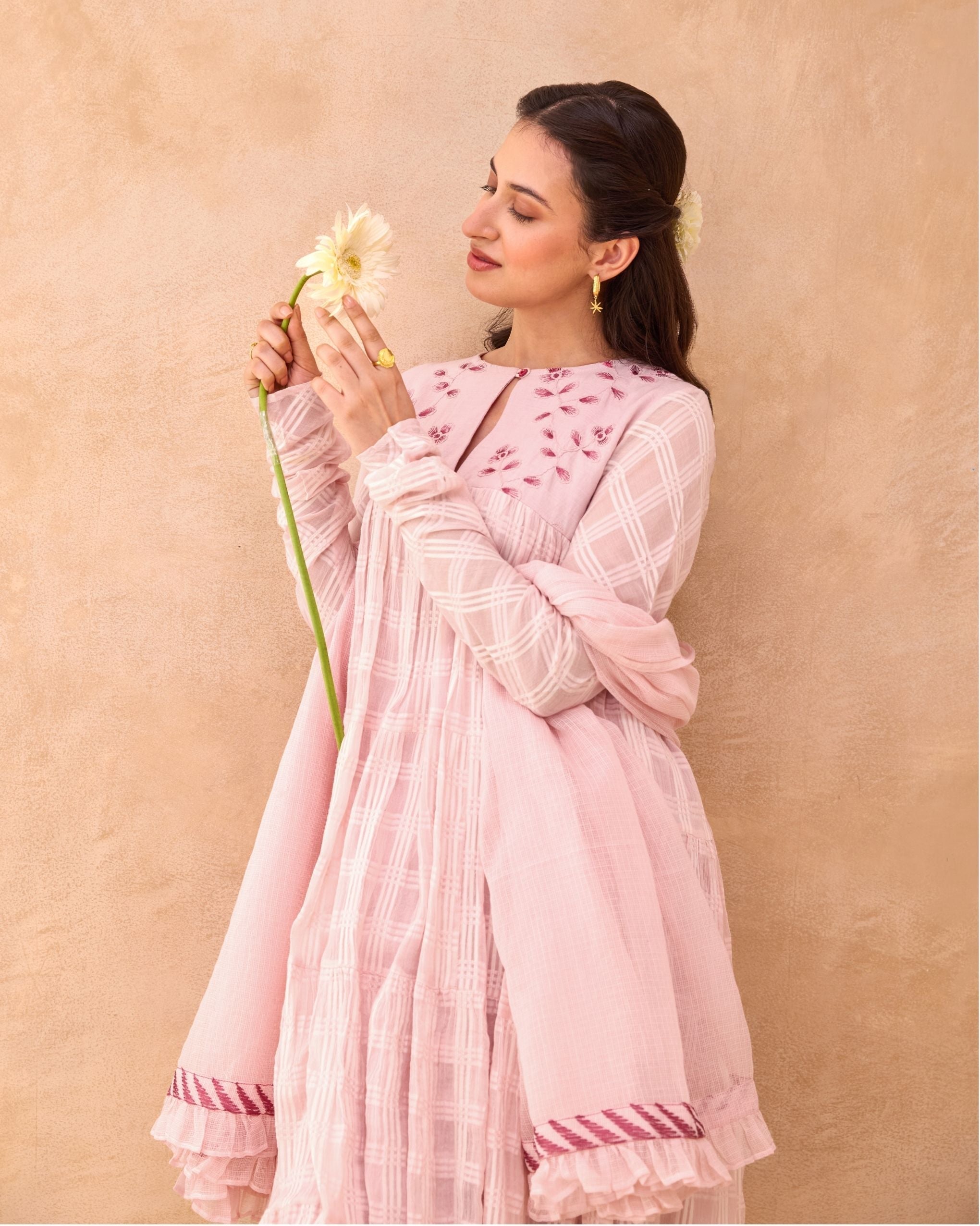 Pink Affair Kurta Set at Kamakhyaa by Taro. This item is Everyday Connection by Taro