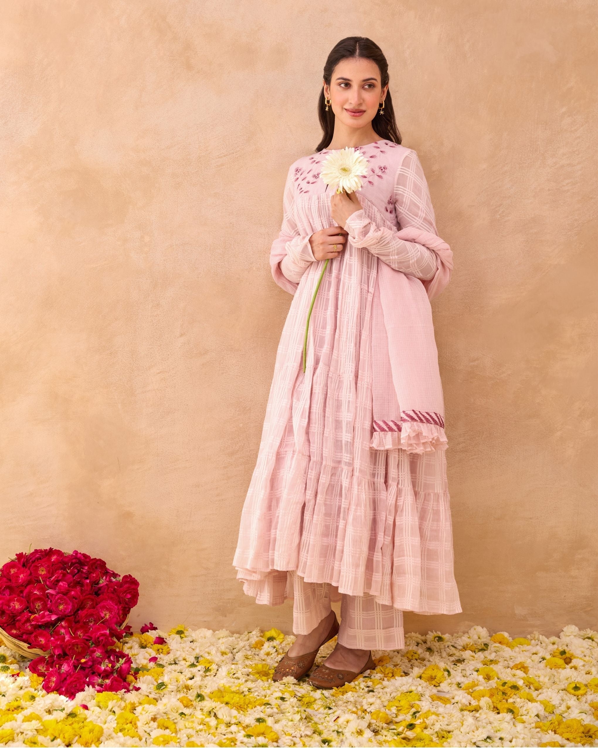 Pink Affair Kurta Set at Kamakhyaa by Taro. This item is Everyday Connection by Taro