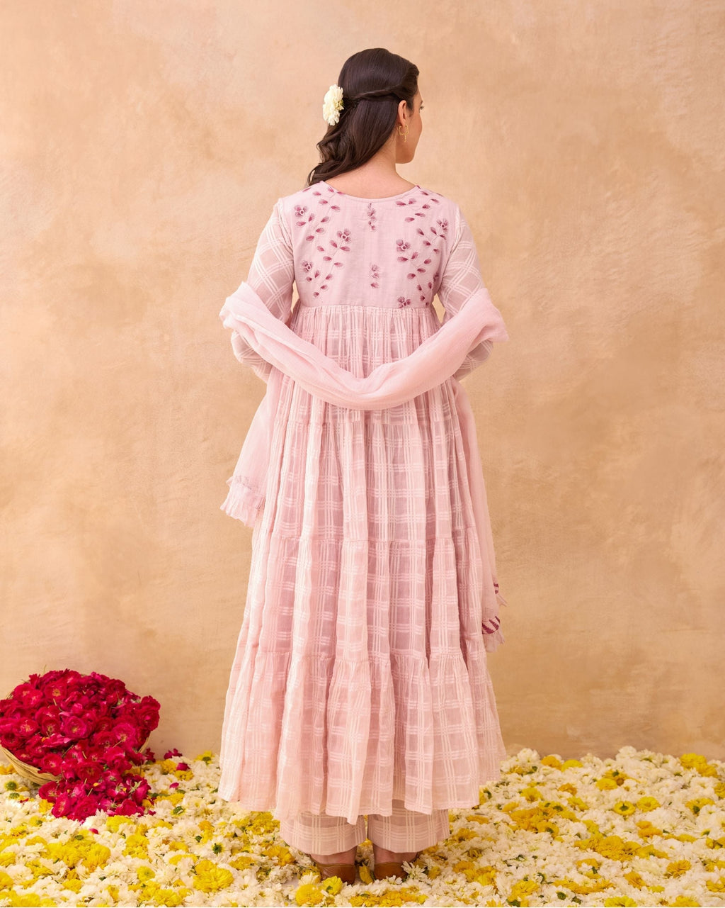 Pink Affair Kurta Set at Kamakhyaa by Taro. This item is Everyday Connection by Taro