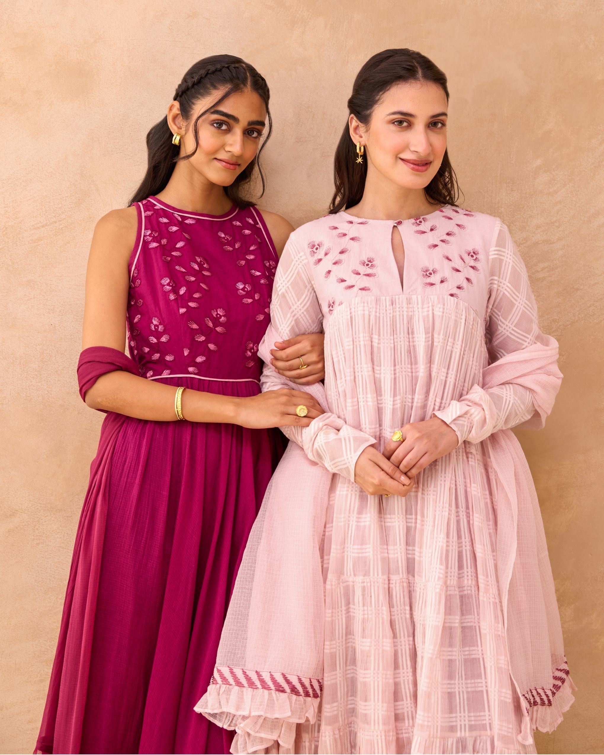 Pink Affair Kurta Set at Kamakhyaa by Taro. This item is Everyday Connection by Taro