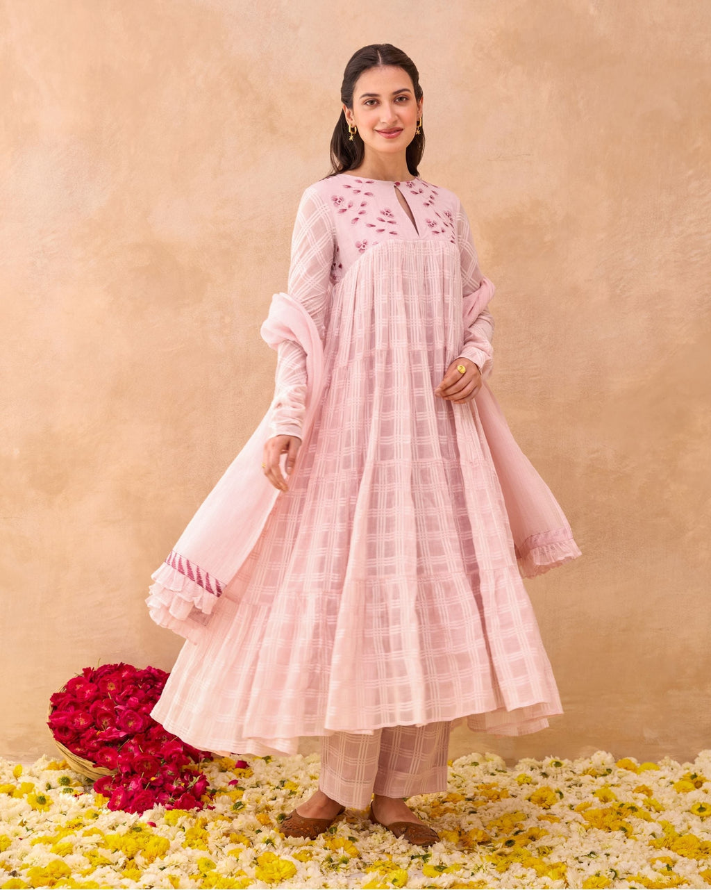 Pink Affair Kurta Set at Kamakhyaa by Taro. This item is Everyday Connection by Taro