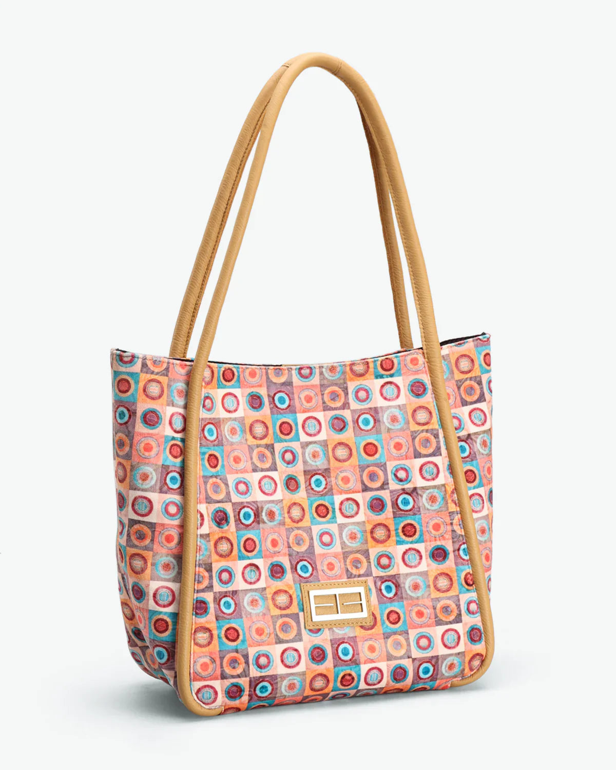 Polka Dots Tote Bag at Kamakhyaa by The Indian Trunk. This item is Artisan Made, Casual Wear, Free Size, leather, Pink, Polka Dots, Tote Bags, Velvet velour