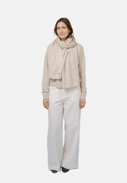 Reykjavik Scarf Off white at Kamakhyaa by 1 People. This item is Made from Natural Materials