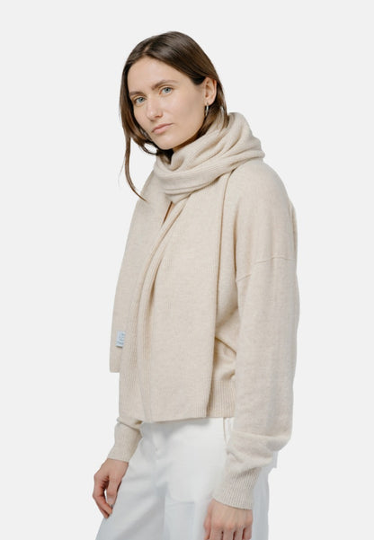 Reykjavik Scarf Off white at Kamakhyaa by 1 People. This item is Made from Natural Materials