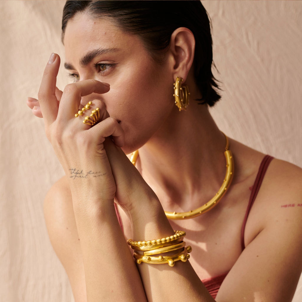 Roundelle Earring at Kamakhyaa by The Loom Art. This item is Orbis by The Loom Art, Stud Earrings, Under $50