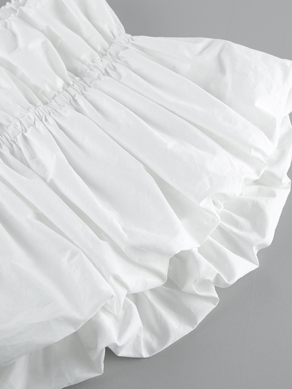 Ruched Bubble Hem Tube Top at kamakhyaa.com by Trendsi. This item is Chic Charm, Ship From Overseas, Under $50
