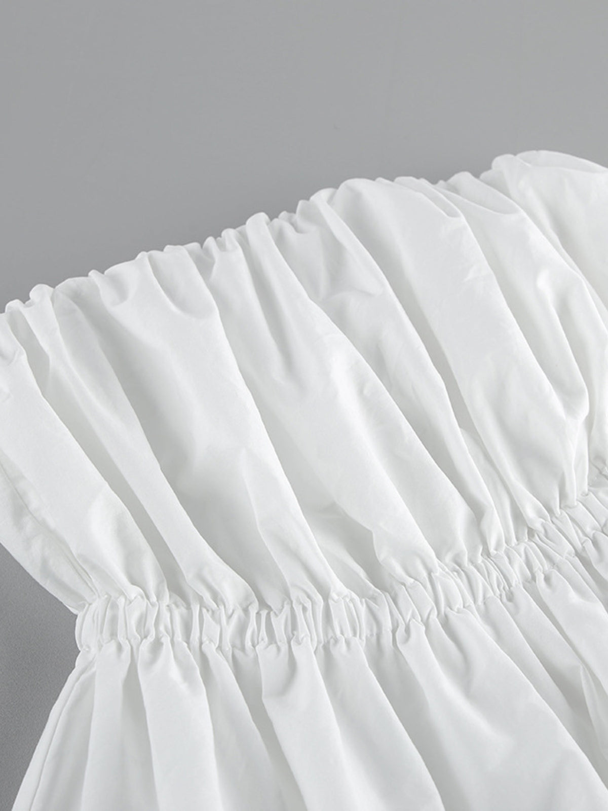 Ruched Bubble Hem Tube Top at kamakhyaa.com by Trendsi. This item is Chic Charm, Ship From Overseas, Under $50