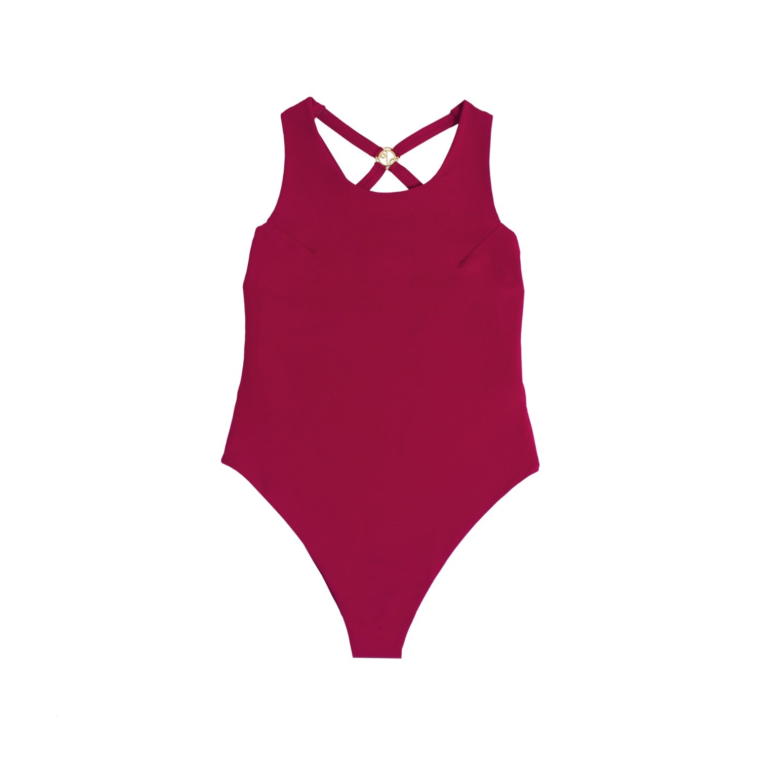 Santorini Crisscross Swimsuit Red Coral at Kamakhyaa by 1 People. This item is 