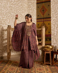Short Kaftan Set at Kamakhyaa by Akashi Clothing. This item is Ajrakh by Akashi Clothing, Under $100