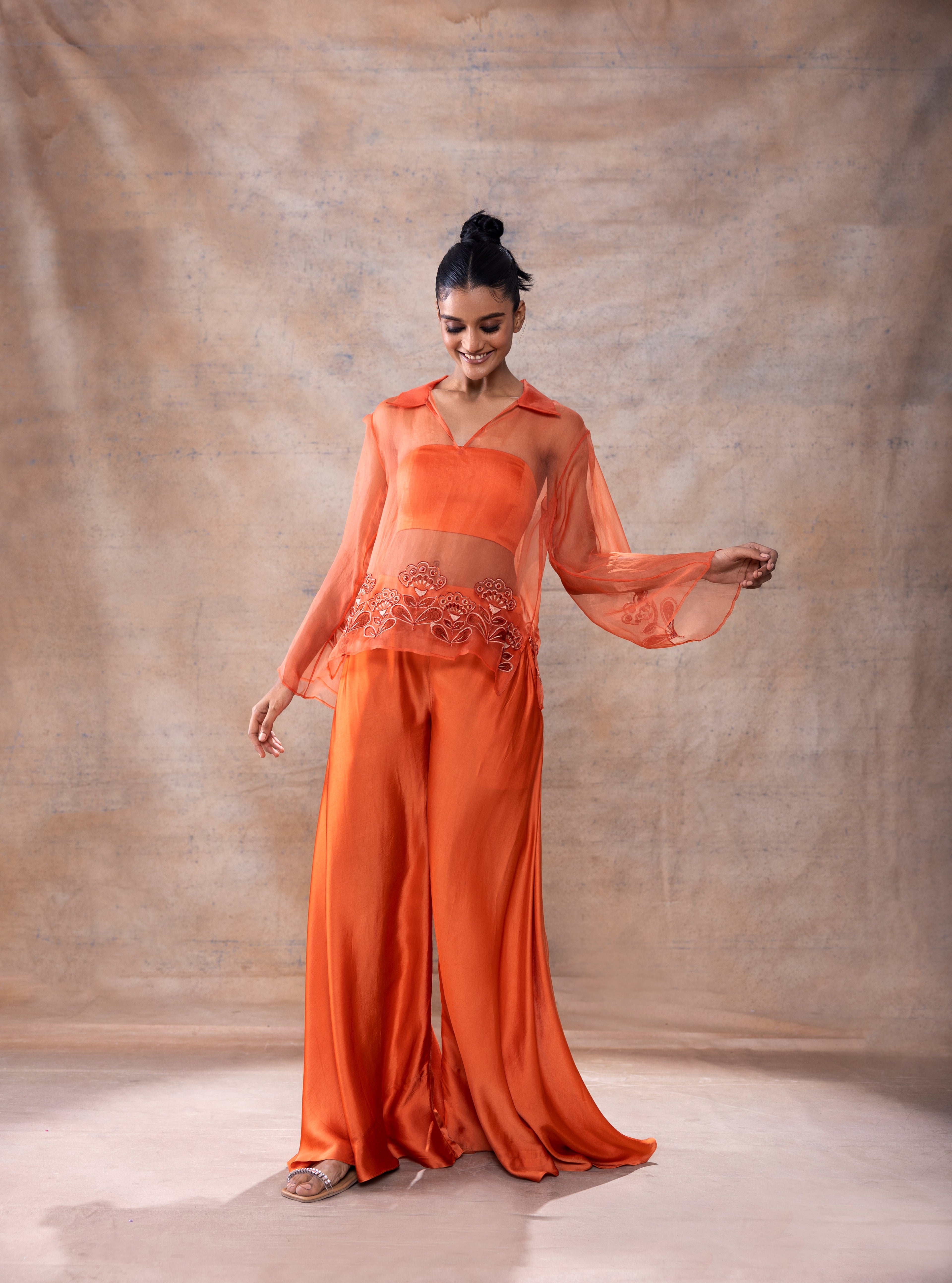 Short Kurta Pant Set L