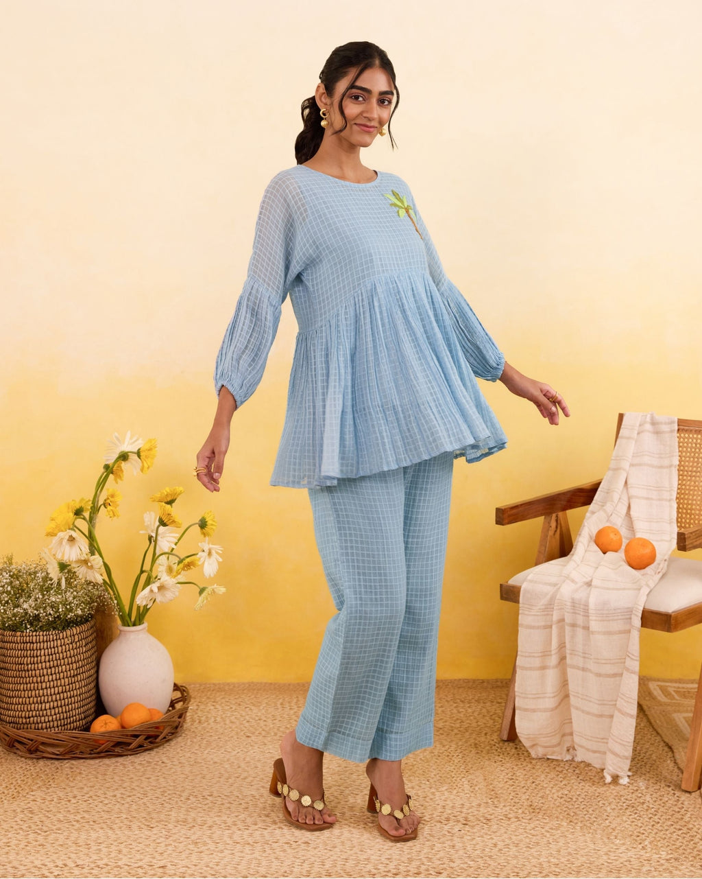 Sky Grid Co-ord at Kamakhyaa by Taro. This item is Everyday Connection by Taro, Under $200