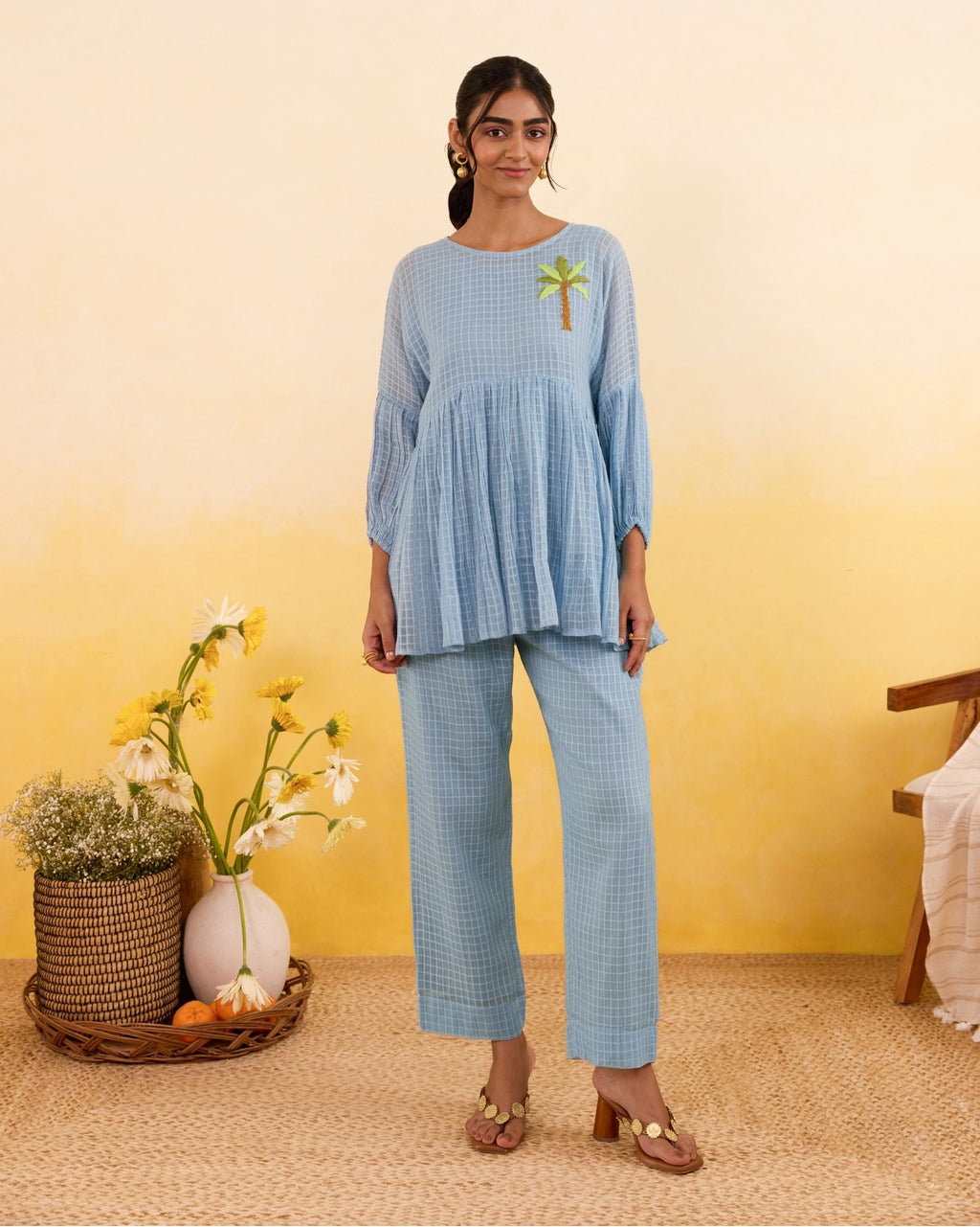 Sky Grid Co-ord at Kamakhyaa by Taro. This item is Everyday Connection by Taro, Under $200
