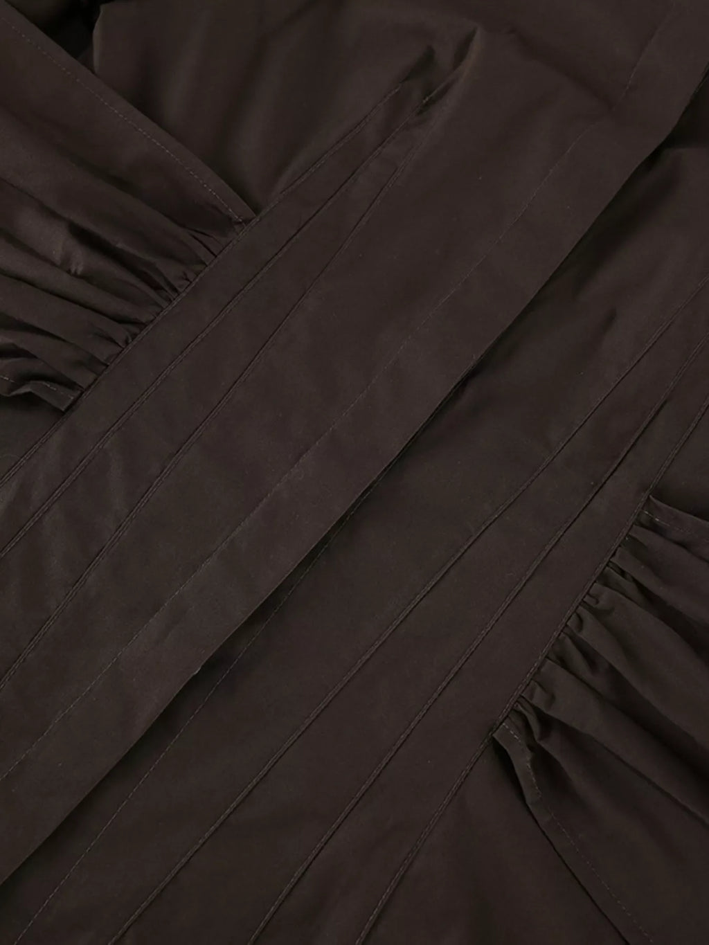 Slim-Fit Ruched Waist Shirt at kamakhyaa.com by Trendsi. This item is Helene, Ship From Overseas, Under $100