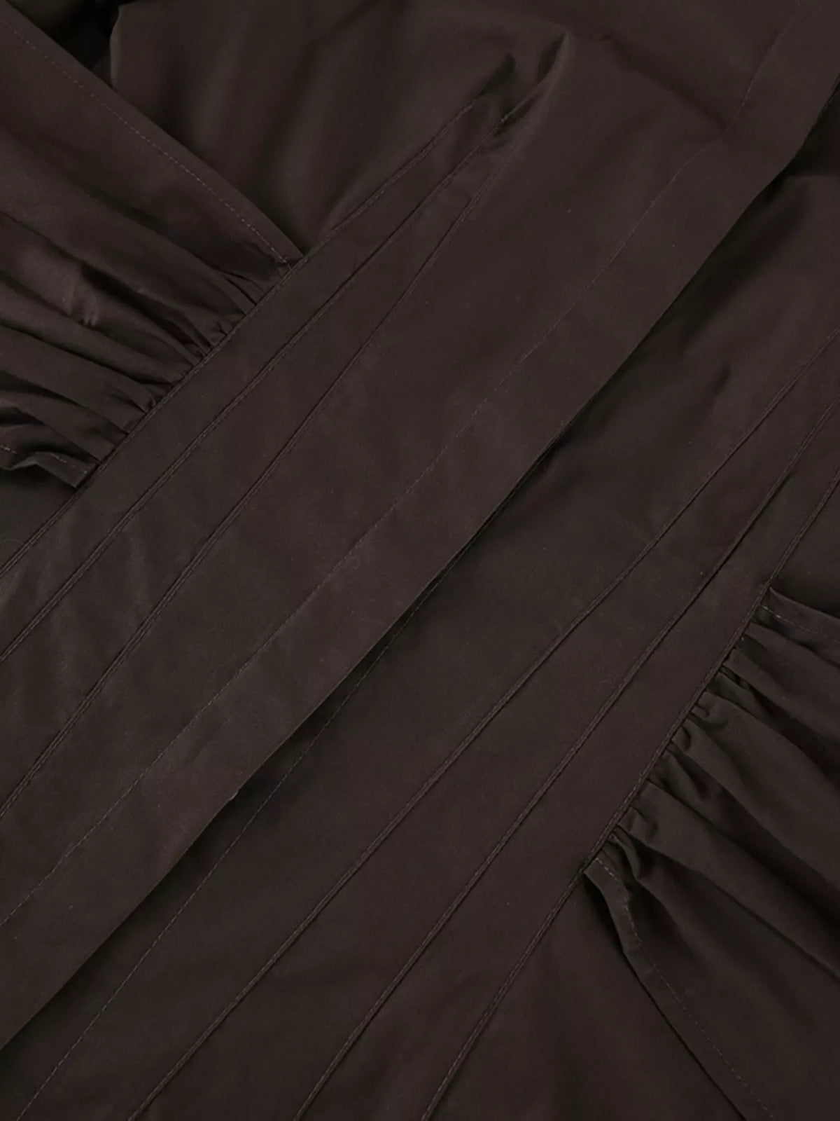 Slim-Fit Ruched Waist Shirt at kamakhyaa.com by Trendsi. This item is Helene, Ship From Overseas, Under $100