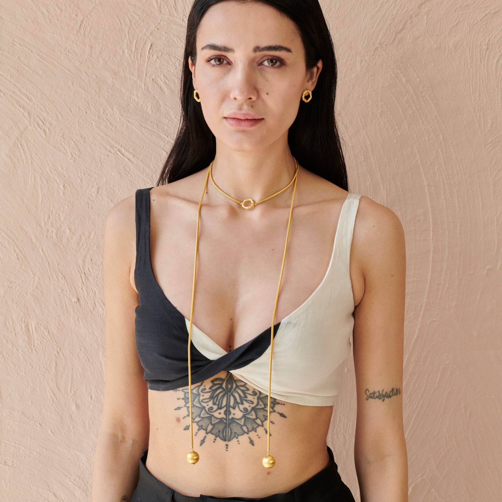 Spheria Wrap Necklace at Kamakhyaa by The Loom Art. This item is Choker, Missing image, Necklaces, Orbis by The Loom Art, Under $50