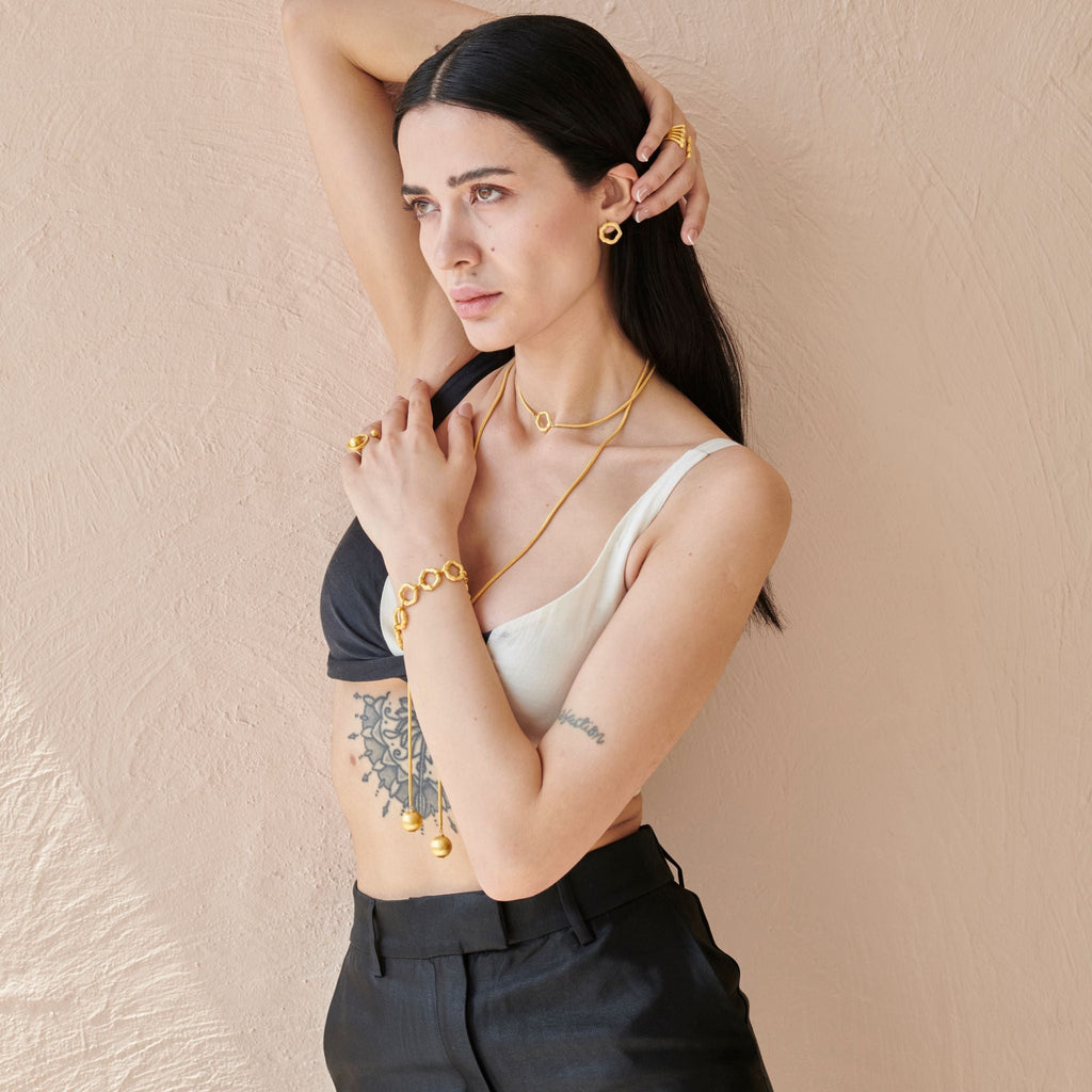 Spheria Wrap Necklace at Kamakhyaa by The Loom Art. This item is Choker, Missing image, Necklaces, Orbis by The Loom Art, Under $50