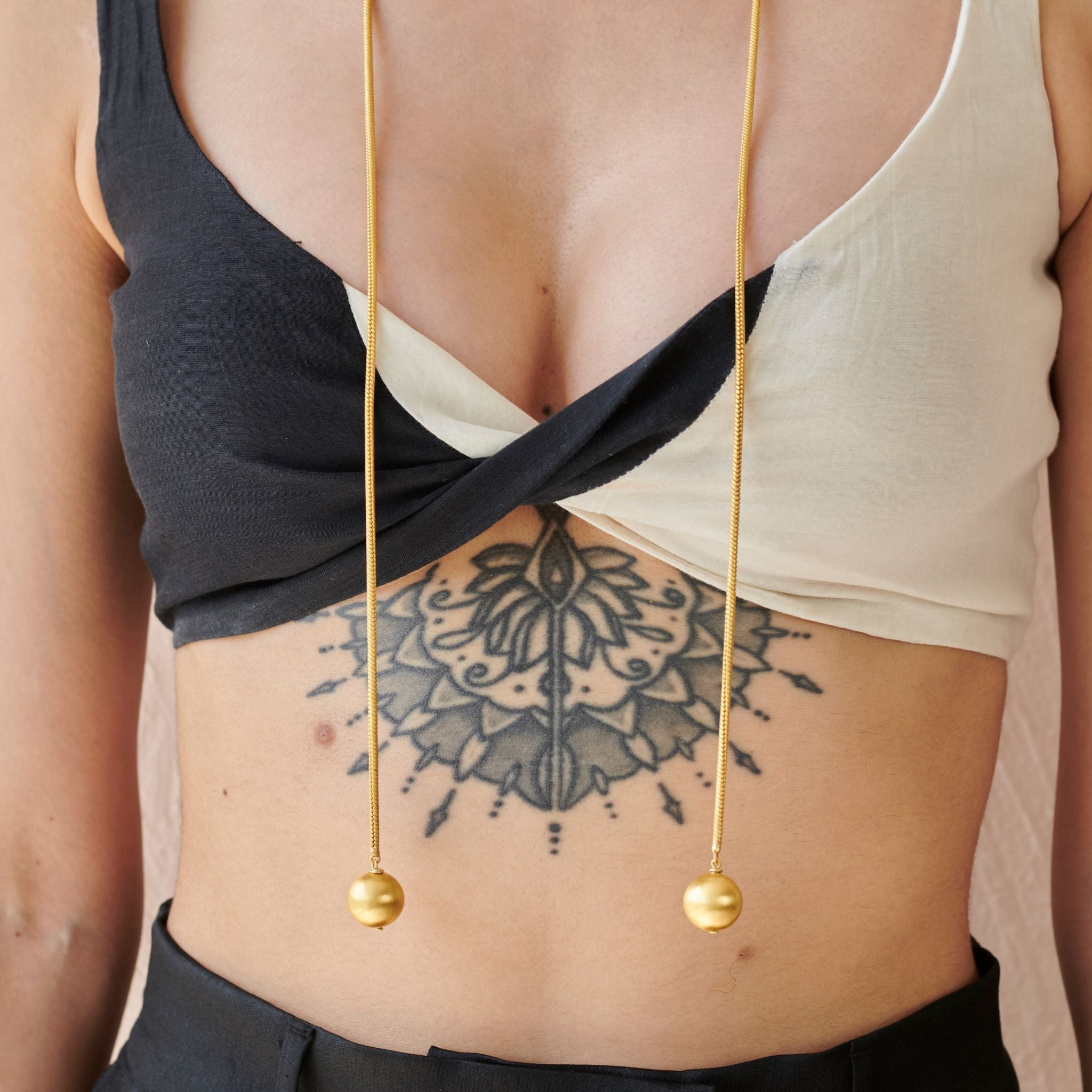 Spheria Wrap Necklace at Kamakhyaa by The Loom Art. This item is Choker, Missing image, Necklaces, Orbis by The Loom Art, Under $50