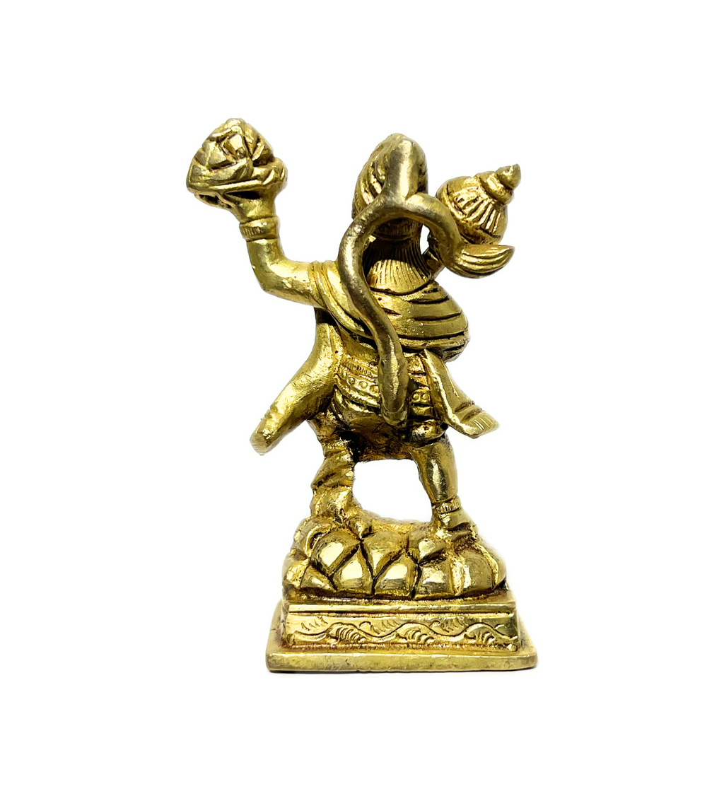 Standing Hanuman Idol – 100% Pure Brass at Kamakhyaa by Aetherea World. This item is God