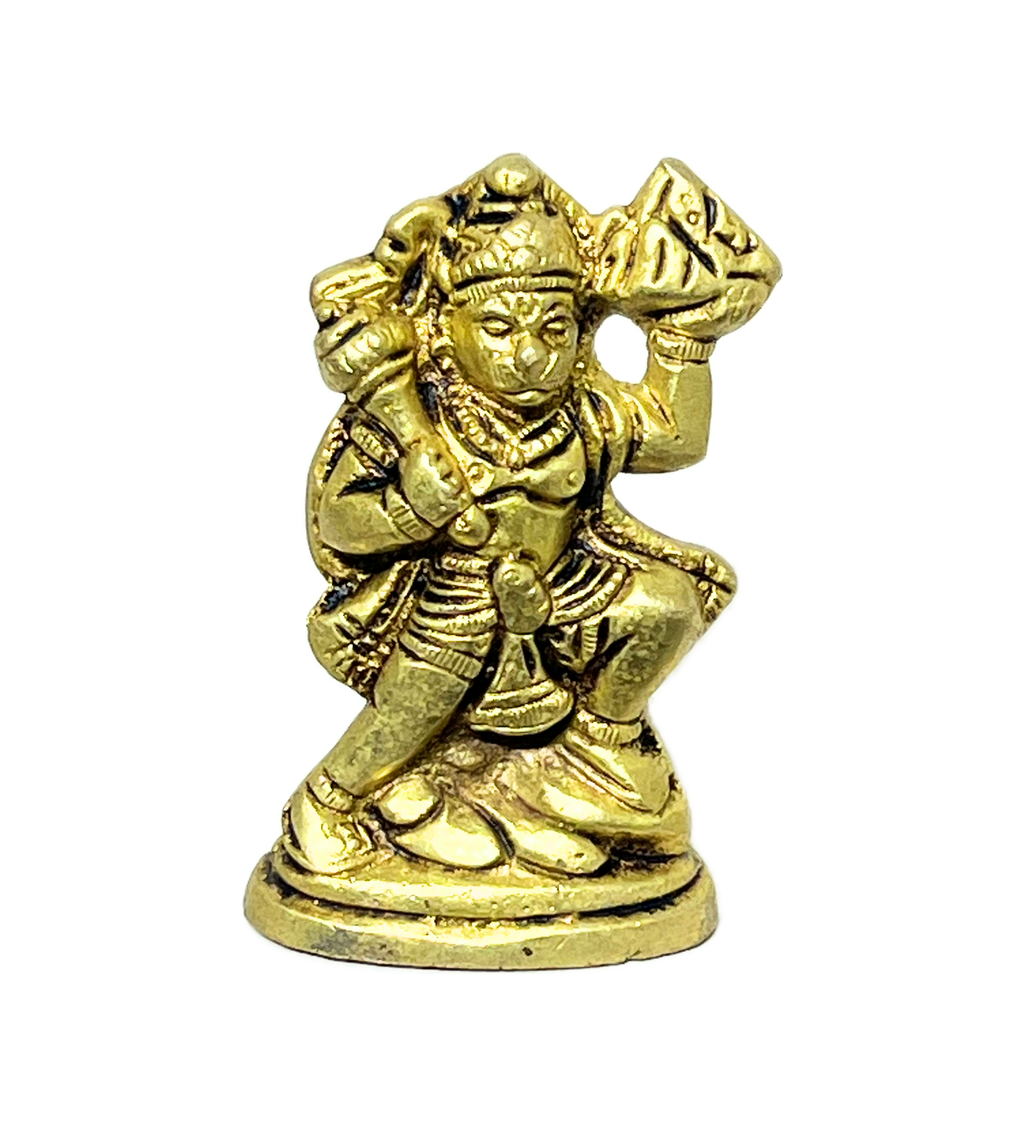 Standing Hanuman Idol Small– 100% Pure Brass at Kamakhyaa by Aetherea World. This item is God