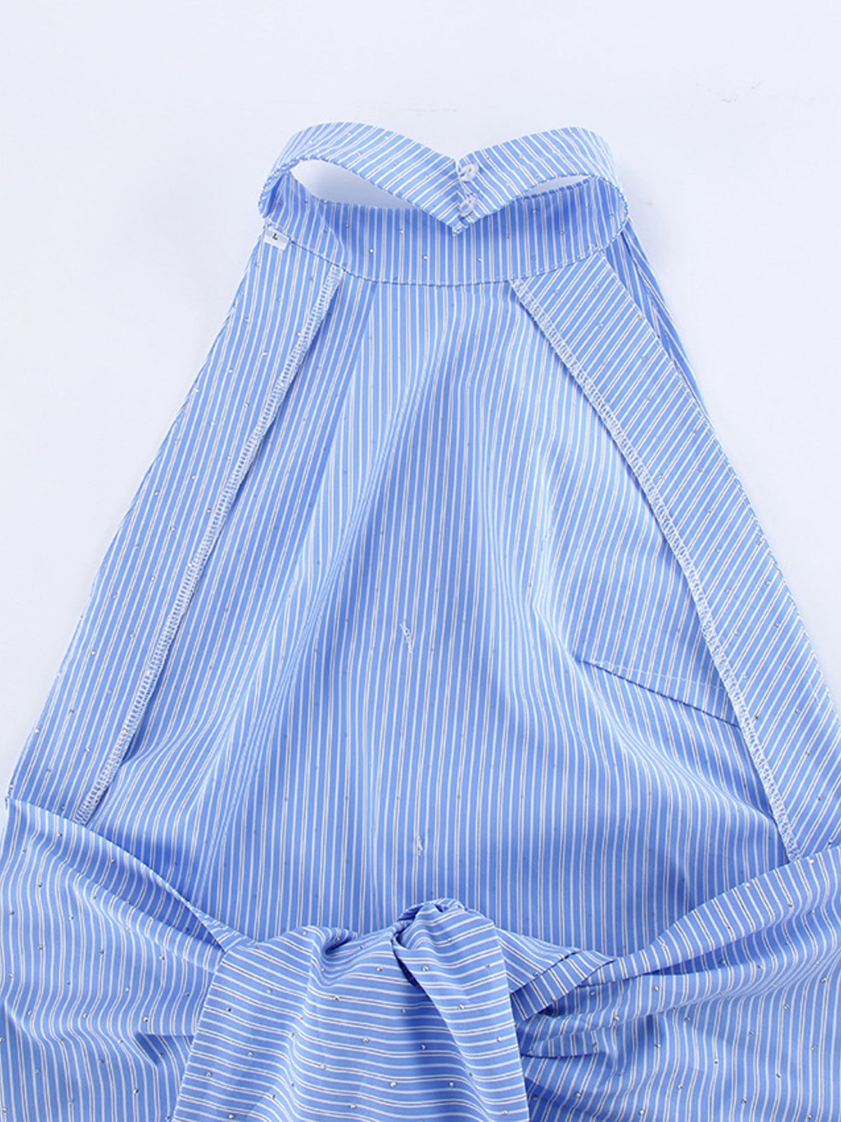 Striped Halter Neck Cami at kamakhyaa.com by Trendsi. This item is Chic Charm, Ship From Overseas, Under $100