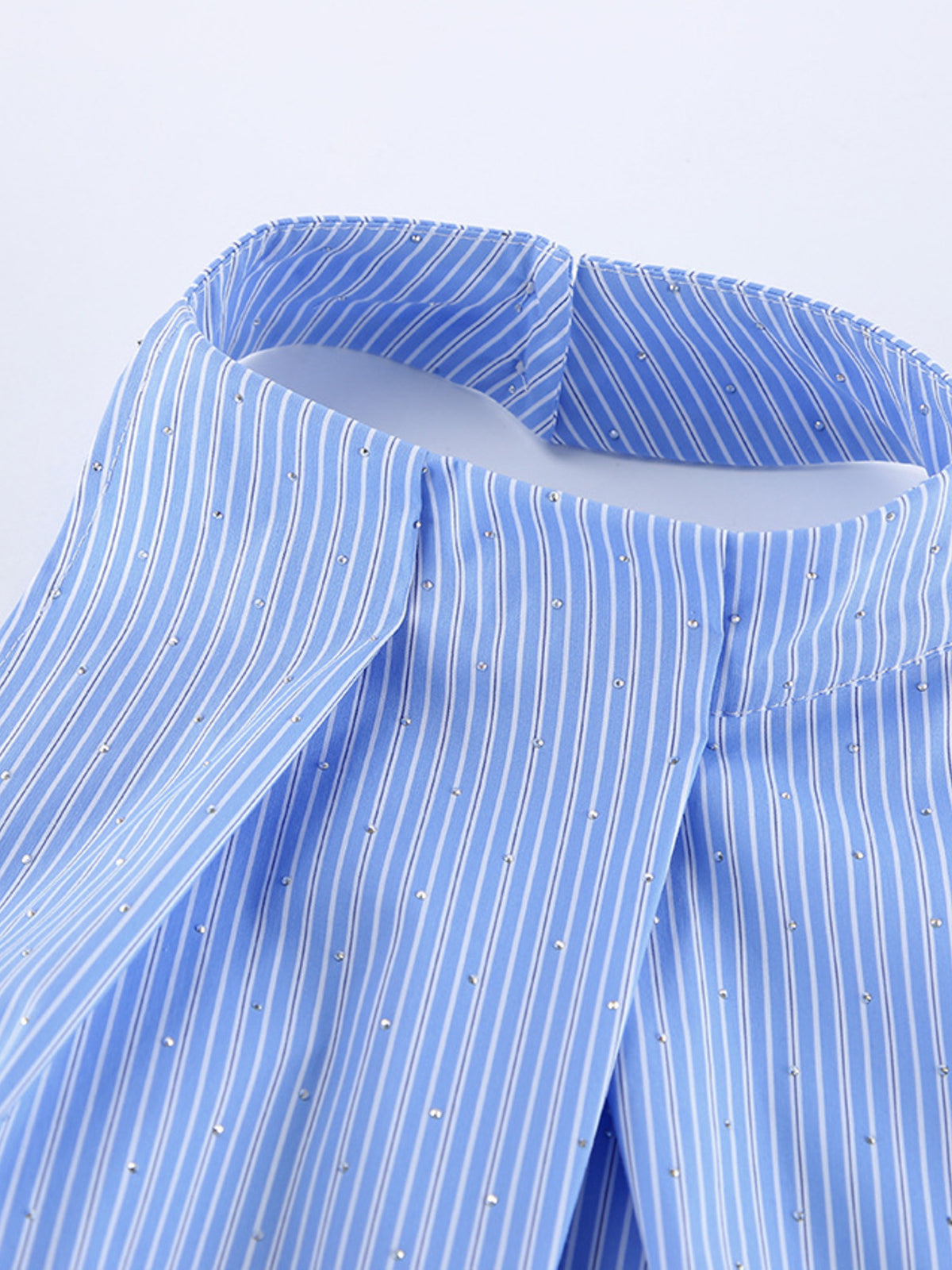Striped Halter Neck Cami at kamakhyaa.com by Trendsi. This item is Chic Charm, Ship From Overseas, Under $100