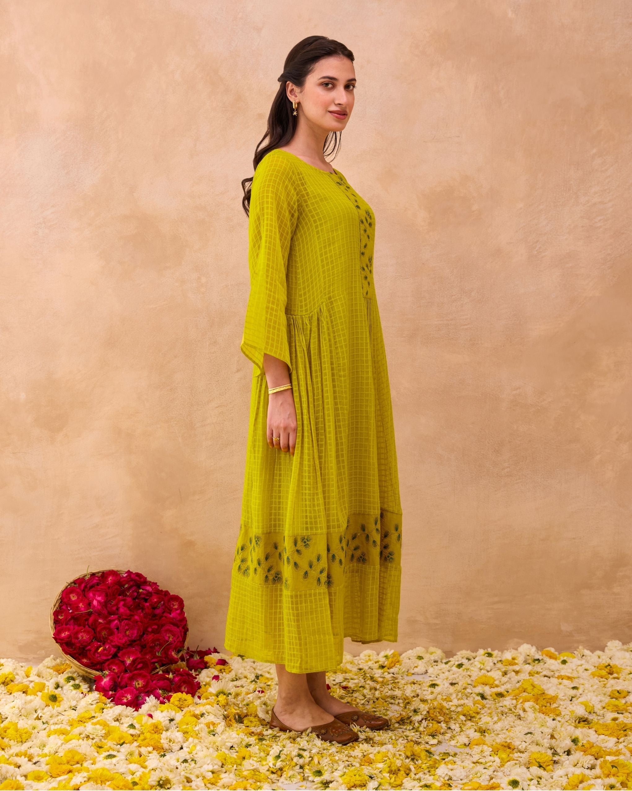 Sunlilt Meadow Dress at Kamakhyaa by Taro. This item is Everyday Connection by Taro