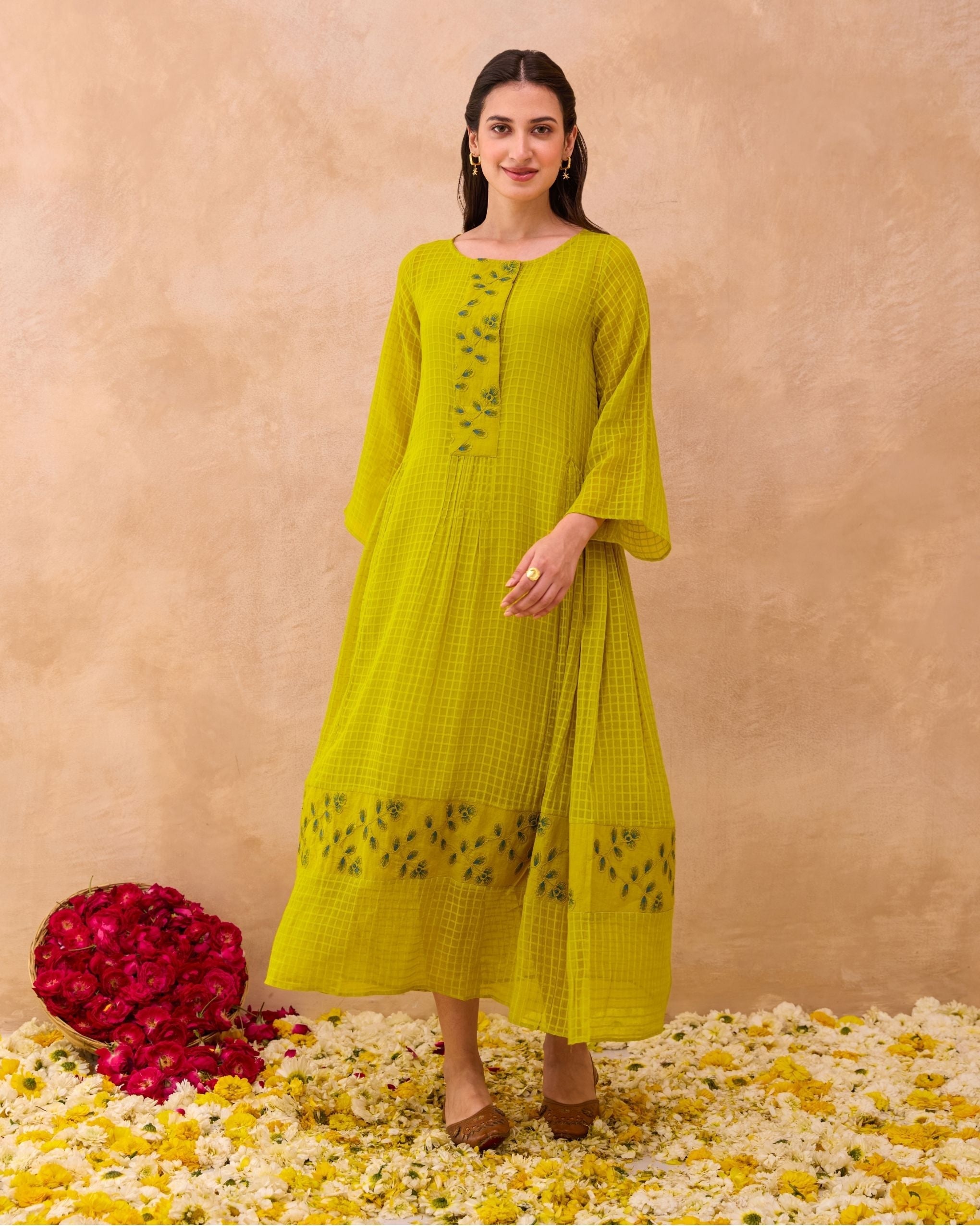 Sunlilt Meadow Dress at Kamakhyaa by Taro. This item is Everyday Connection by Taro