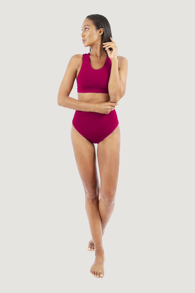 Syros - Swimsuit - Red Coral at Kamakhyaa by 1 People. This item is Made from Natural Materials