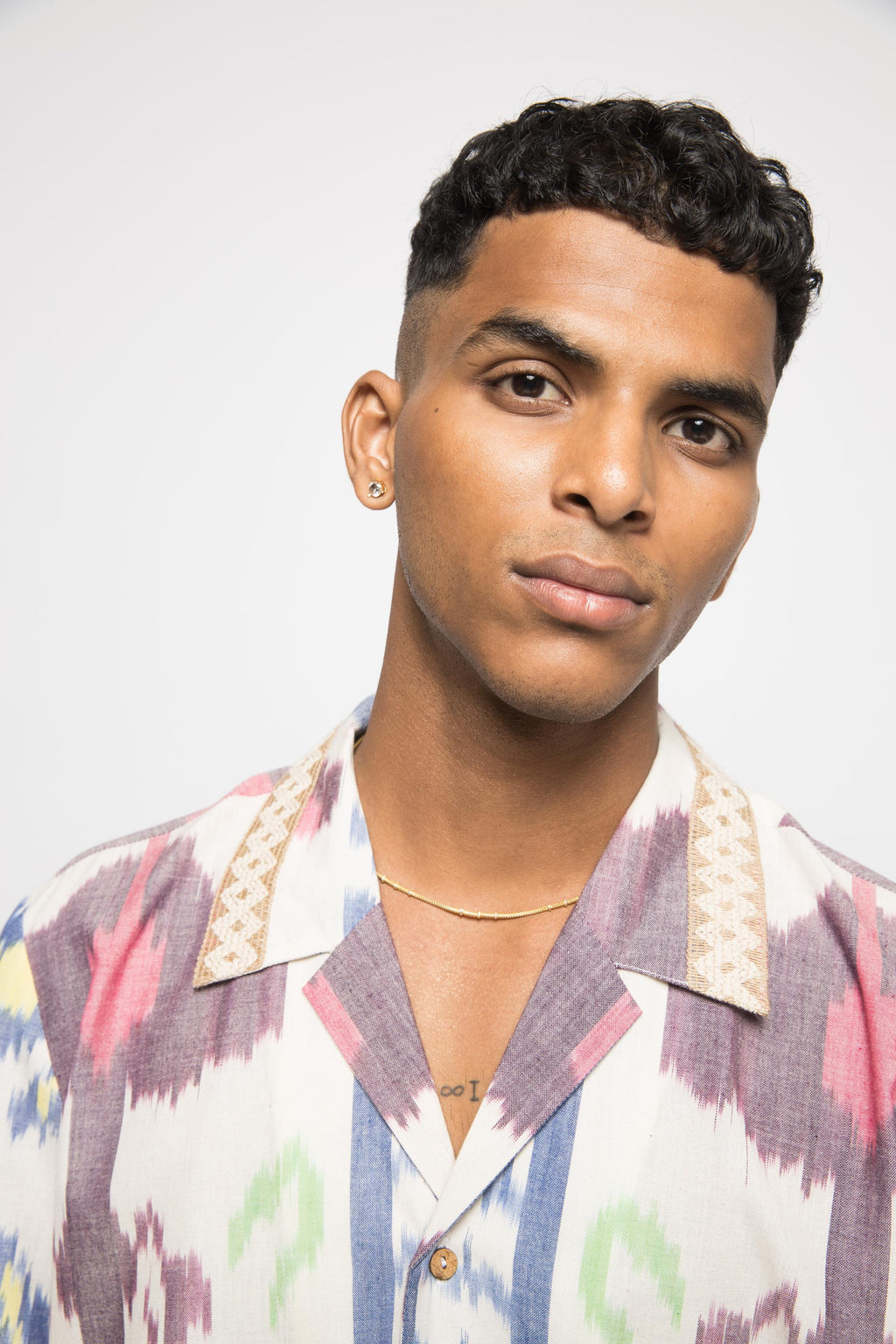 The Breakfast Shirt at Kamakhyaa by Anushé Pirani. This item is Fresh Ink by Anushe Pirani