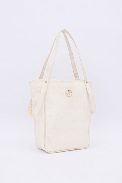 Tokyo NRT - Piñatex® Tote Bag - Latte