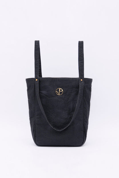 Tokyo NRT - Piñatex® Tote Bag - Truffle at Kamakhyaa by 1 People. This item is Made from Natural Materials, Tote Bags