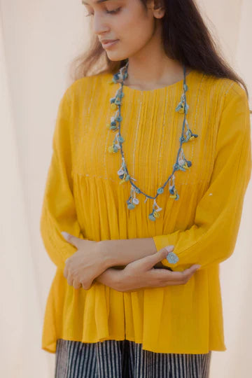 Upcycled Fabric Necklace at Kamakhyaa by Araayeh. This item is Beads, Fabric and Beads, Necklaces, Upcycled