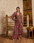 V-Neck Kurta Set at Kamakhyaa by Akashi Clothing. This item is Ajrakh by Akashi Clothing, Under $100