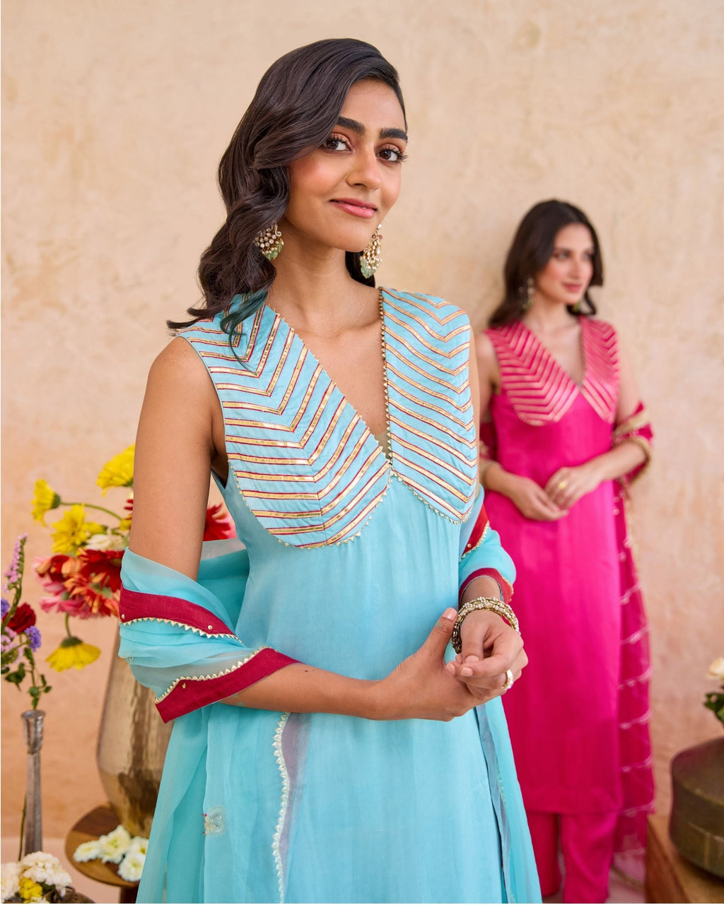 Vaidehi Kurta Set at kamakhyaa.com by Taro. This item is Jashn-E-Taro - The Trousseau Edit by Taro
