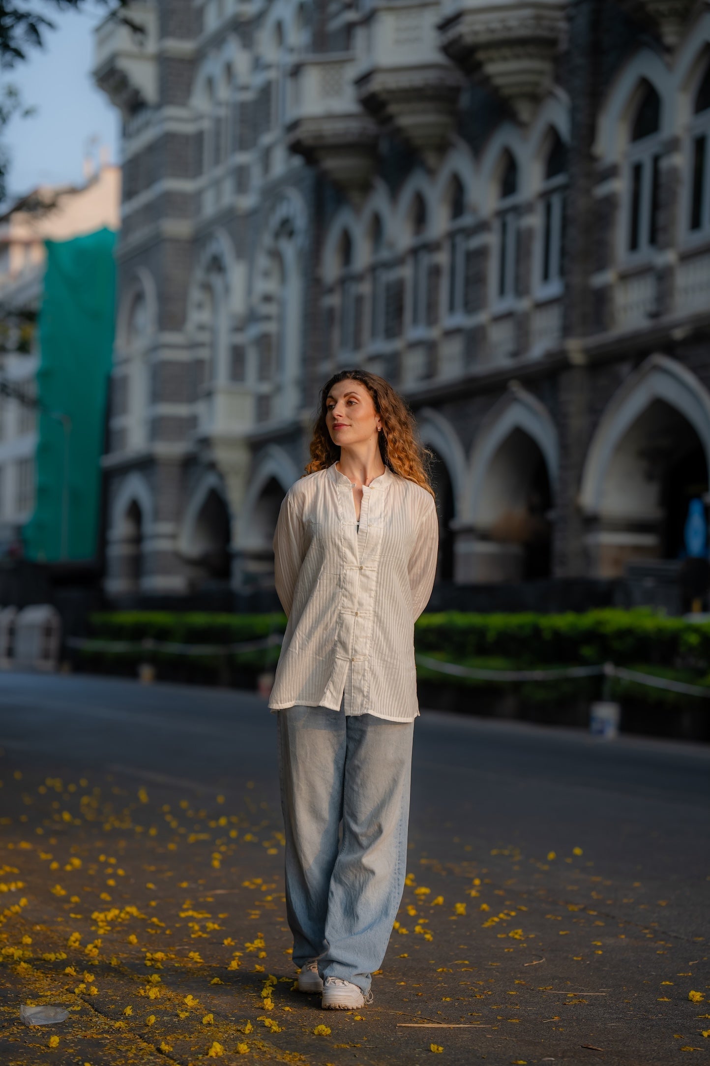 White Textured Handwoven Shirt at Kamakhyaa by Krushnachuda. This item is Chilika by Krushnachuda, Handloom Cotton, Loose Fit, Natural Dye, Organic, Outerwear, Self Design, Under $100, White, Womenswear