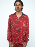 Wild T-Shirt Shirt at Kamakhyaa by Anushé Pirani. This item is Bloom After Dark by Anushe Pirani, Menswear, Midnight Blueprint, T-Shirts & Shirts, Tops & Shirts, Under $50