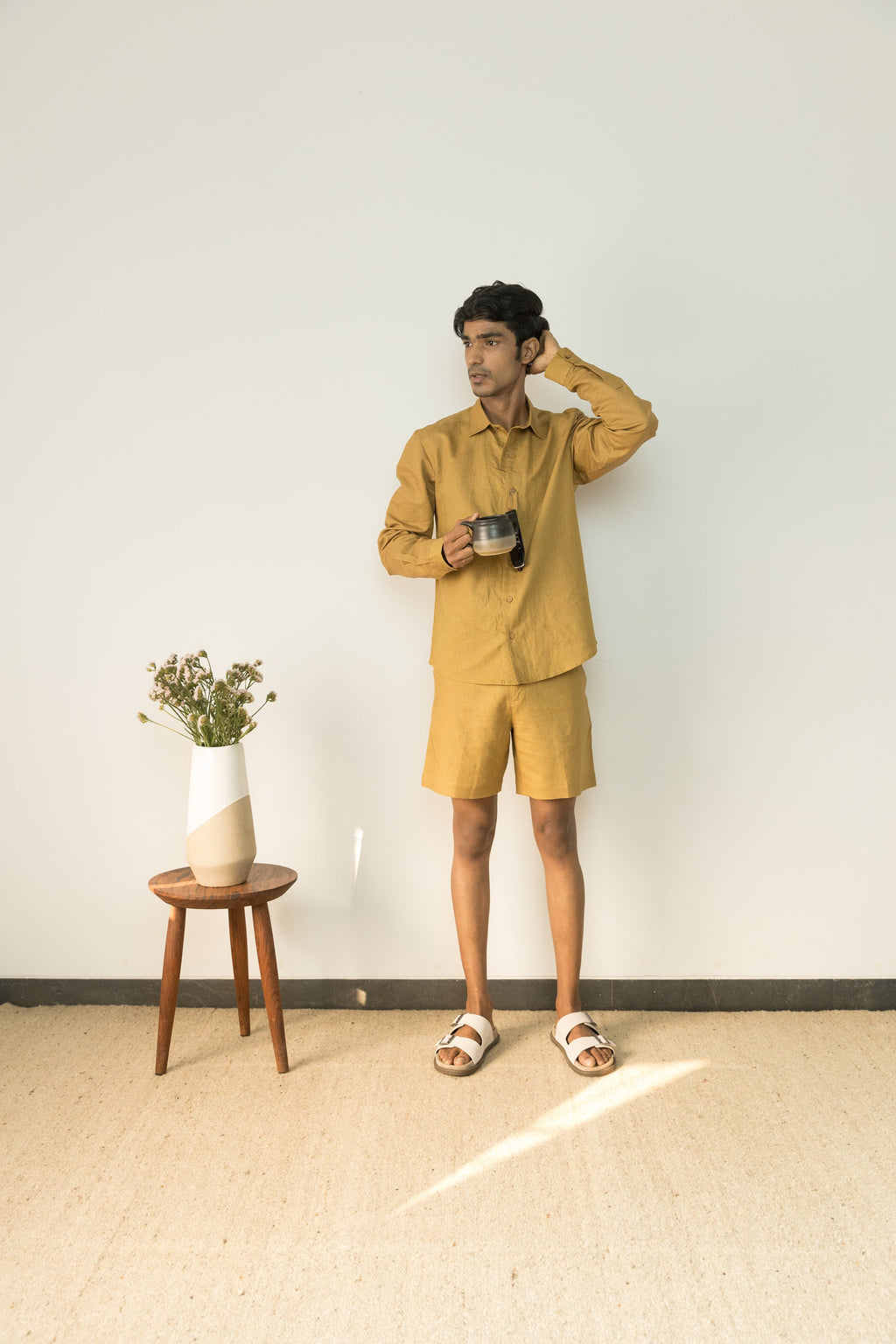 Yellow Cotton Shirt