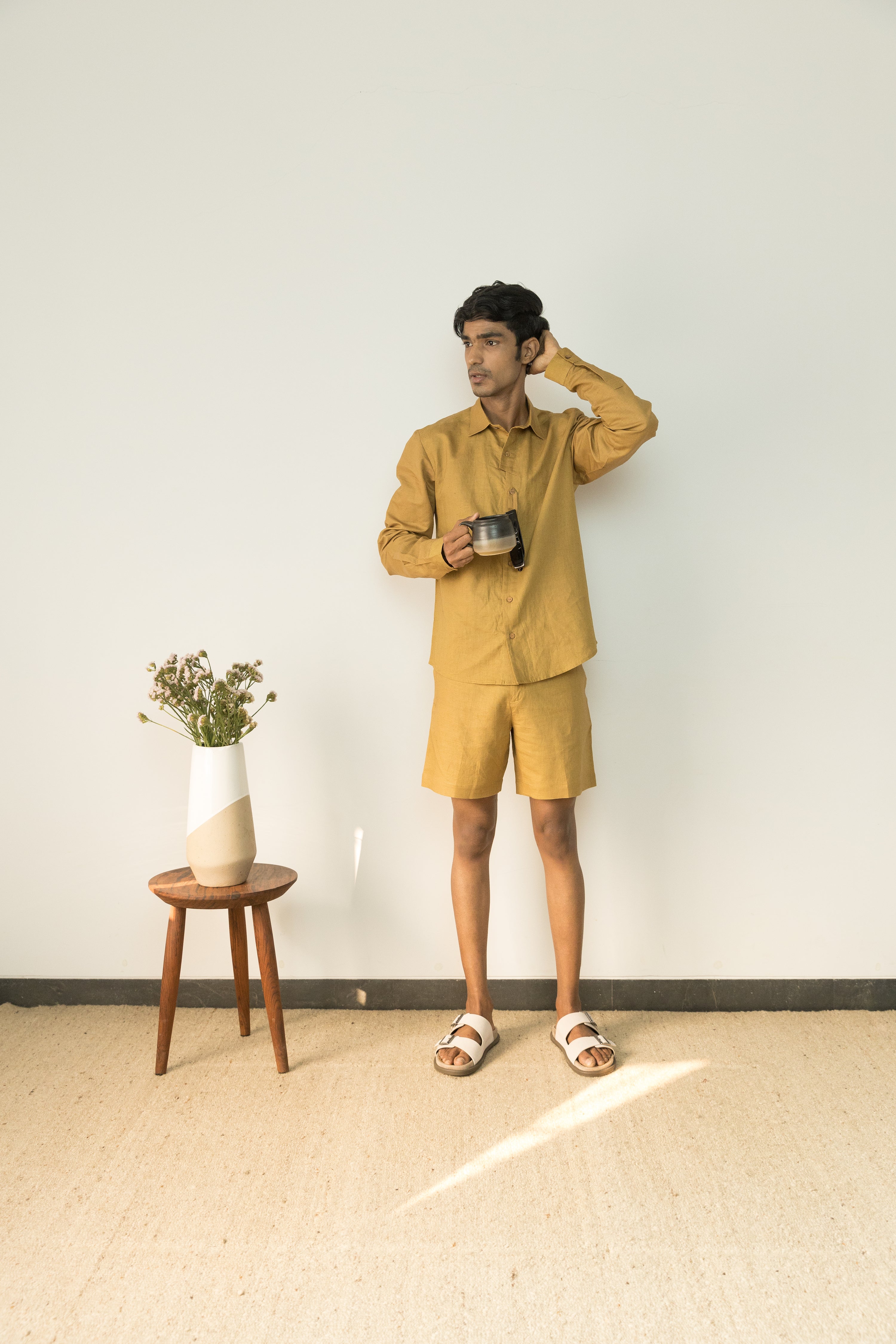 Yellow Cotton Shirt