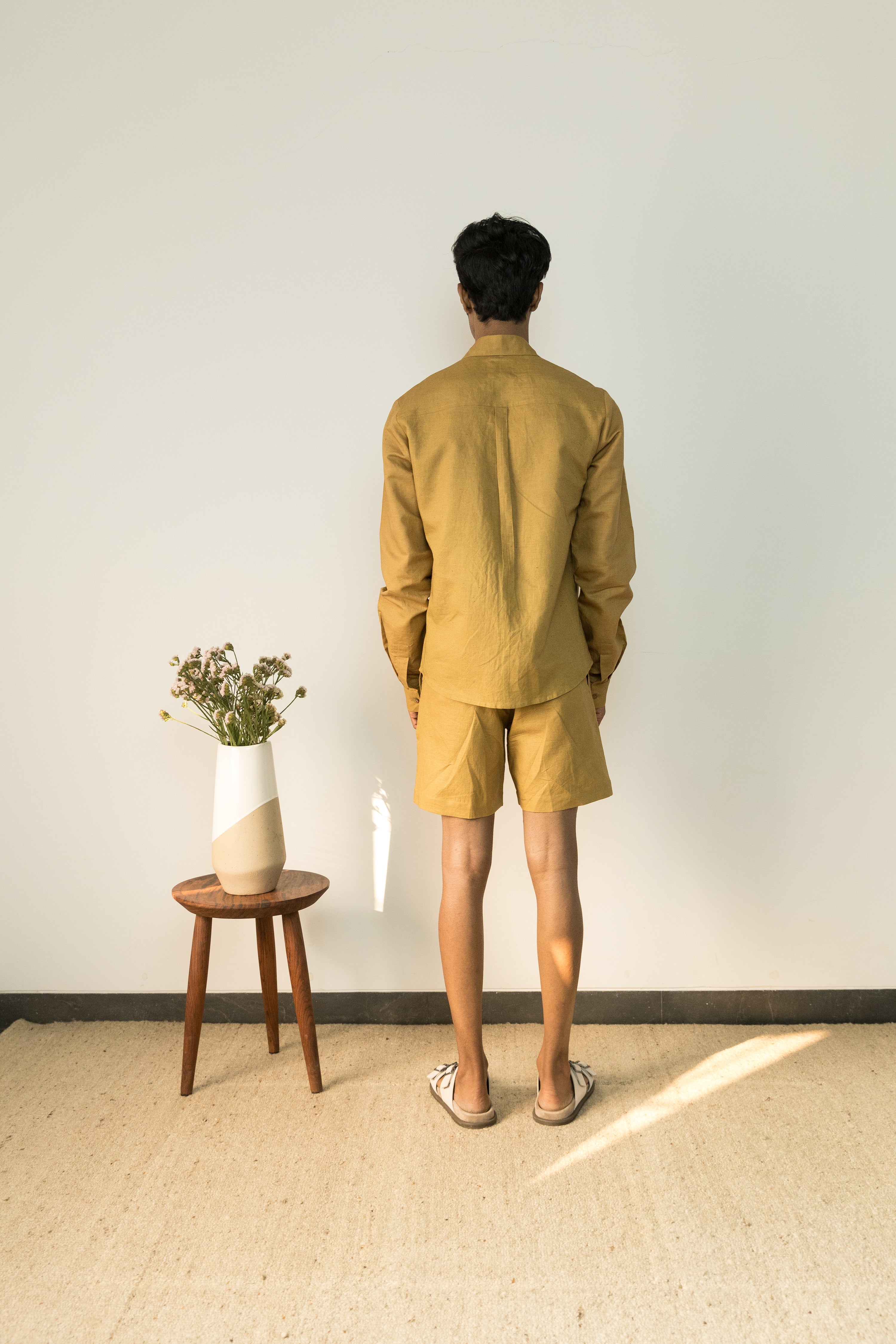 Yellow Cotton Shirt