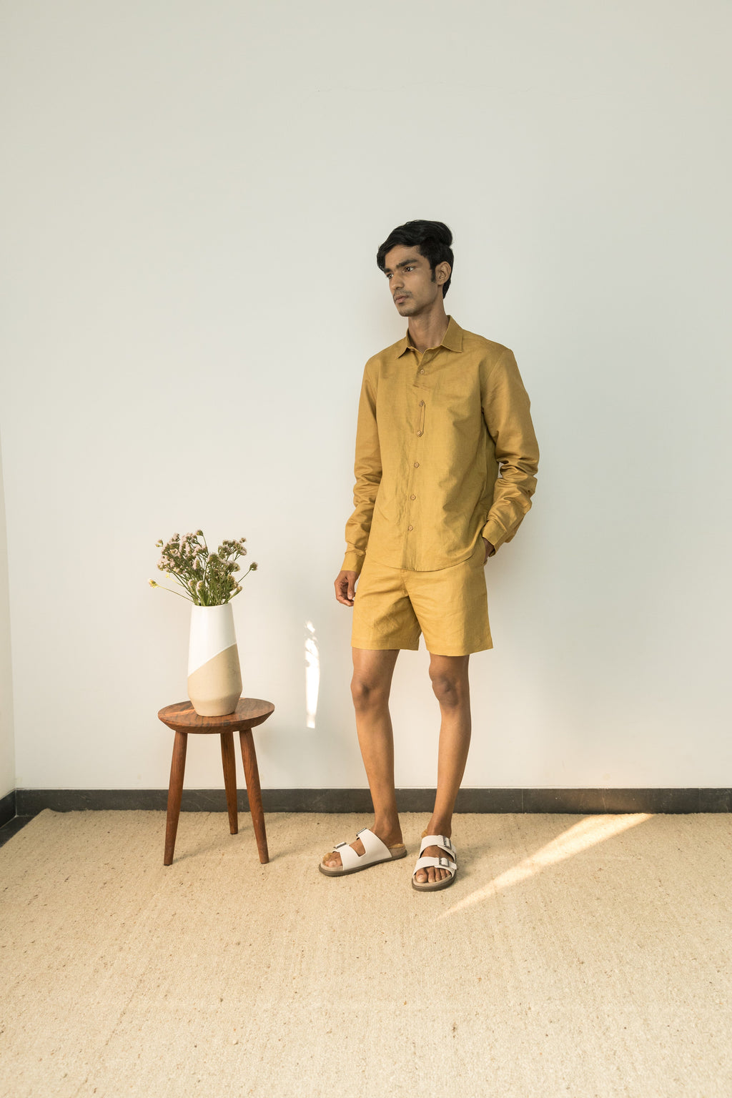 Yellow Cotton Shirt