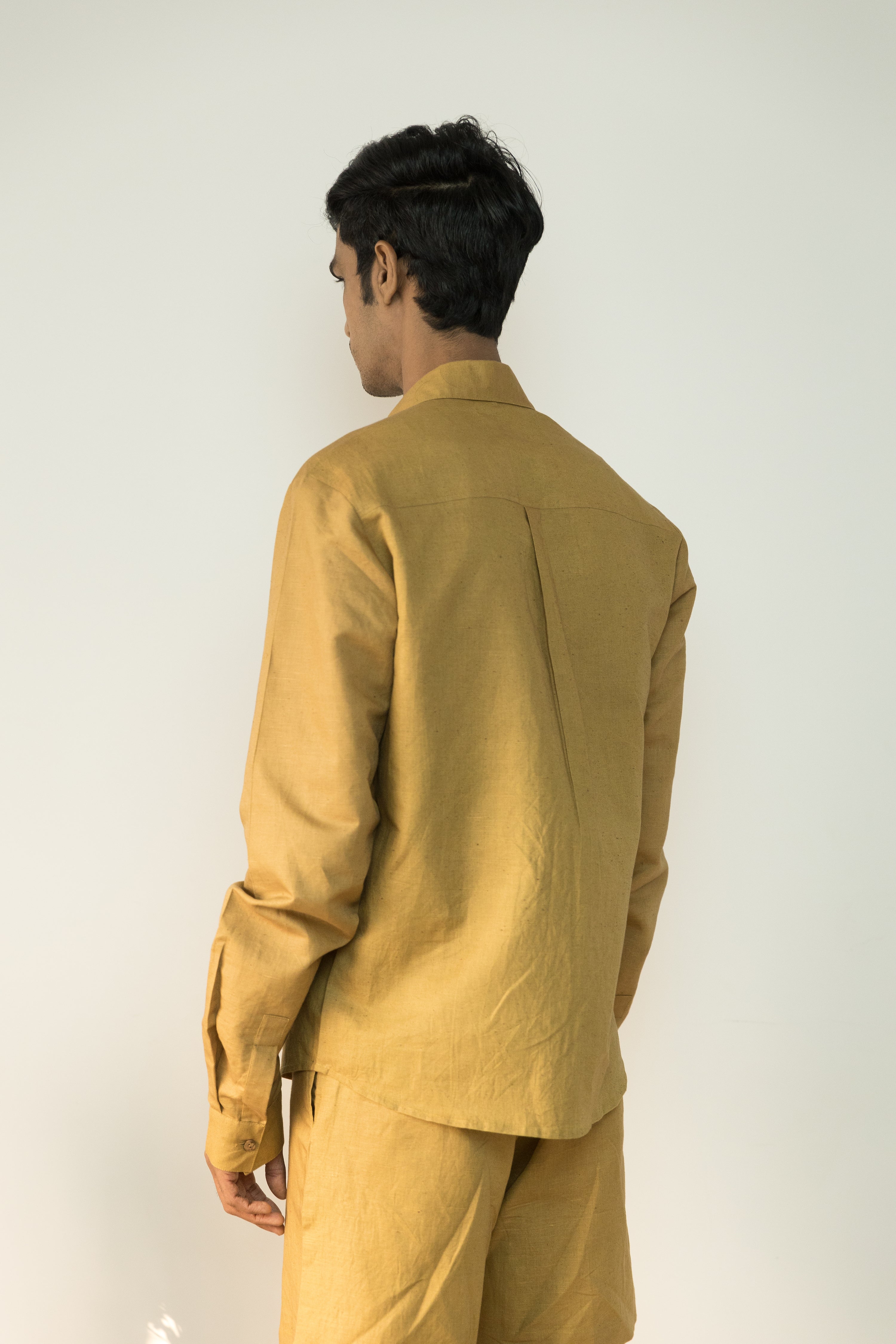 Yellow Cotton Shirt